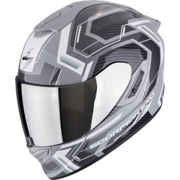 Scorpion EXO-1400 Evo II Air Linart Grijs Wit Integraalhelm