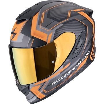Scorpion EXO-1400 Evo II Air Linart Zwart Oranje Integraalhelm