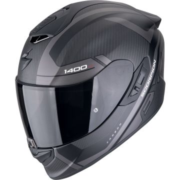 Scorpion EXO-1400 Evo II Carbon Air Enko Zwart Grijs Integraalhelm
