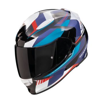 Scorpion EXO-491 Abilis Zwart Blauw Rood Integraalhelm