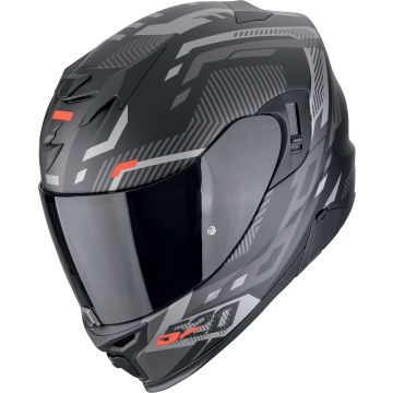 Scorpion EXO-520 Evo Air Ranka Zwart Grijs Rood Integraalhelm