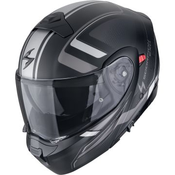 Scorpion EXO-930 Evo Ardens Zwart Zilver Systeemhelm