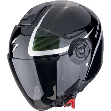 Scorpion EXO-City II Intercity Zwart Groen Jethelm