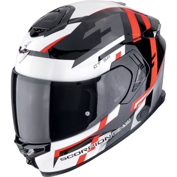 Scorpion EXO-GT SP Air Tornado Zwart Wit Rood Integraalhelm