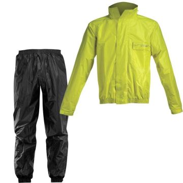 Acerbis Logo Yellow Black 2PC Rain Suit