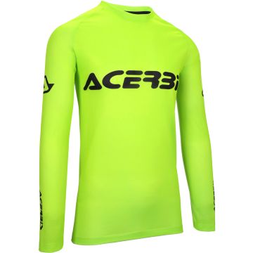 Acerbis J-Windy Vented Limelight Lime Motocross Jersey