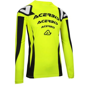 Acerbis MX J-Track Askar Yellow Black Motocross Jersey