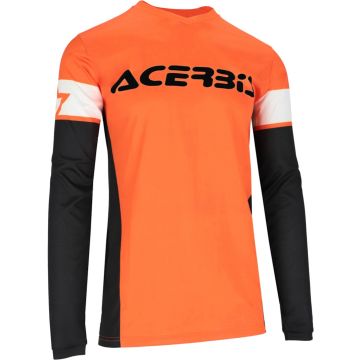 Acerbis MX J-Track Inc 2.0 Orange Black Motocross Jersey