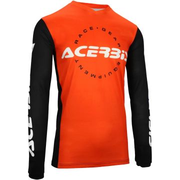 Acerbis MX J-Track Inc Orange Black Motocross Jersey