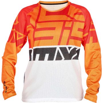Acerbis MX J-Windy 4 Orange White Kids Motocross Jersey