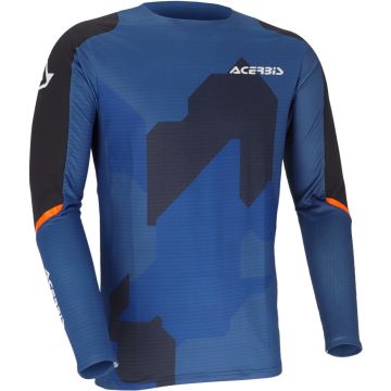 Acerbis X-Duro 3.0 Winter Blue Orange Motocross Jersey