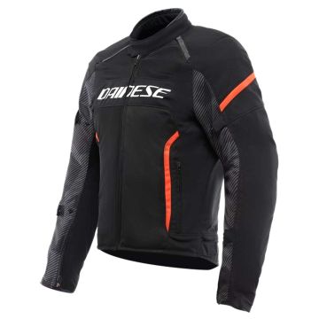 Dainese Air Frame 3 Tex Jas Zwart Zwart Rppd Fluo