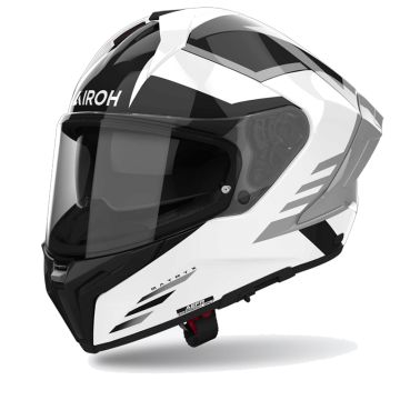 Airoh Matryx Thron Zwart Wit Integraalhelm