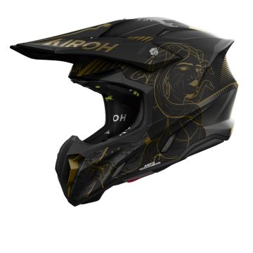 Airoh Twist 3 Titan Mat Offroad Helm