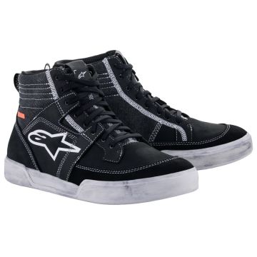 Alpinestars Ageless Riding Zwart Wit Cool Grijs Motorschoenen