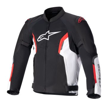 Alpinestars Ast V2 Air Jas Zwart Wit Fel Rood   