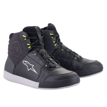 Alpinestars Chrome Drystar Schoenen Zwart Donkergrijs Geel Fluo
