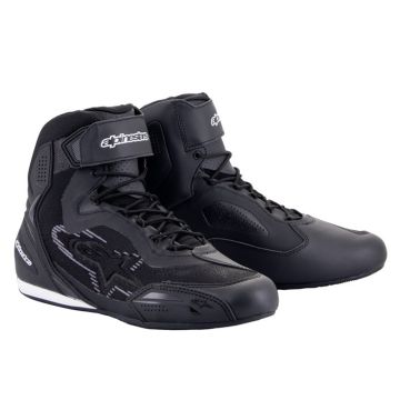 Alpinestars Faster-3 Rideknit Zwart Donkergrijs Motorschoenen