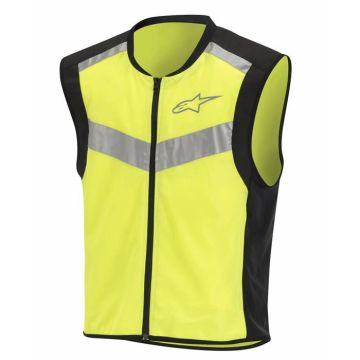 Alpinestars Flare Neon Vest Zwart Geel Fluo