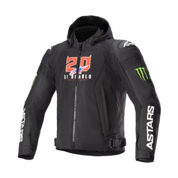 Alpinestars FQ20 Zaca Air Monster Jas Zwart Wit    