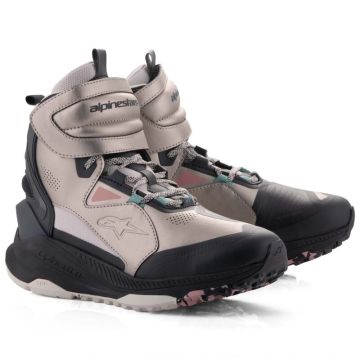 Alpinestars Speedstreet Ecru Coral Zwart Aqua Motorschoenen