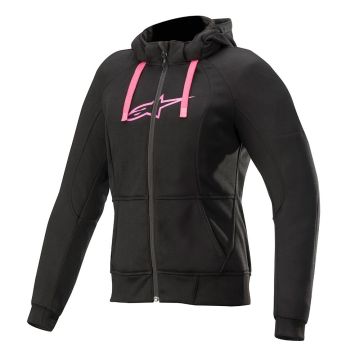 Alpinestars Stella Chrome Sport Zwart Fuchsia Hoodie