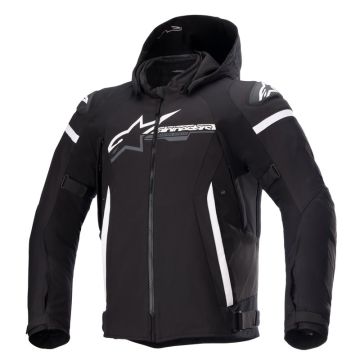 Alpinestars Zaca Waterproof Jas Zwart Wit      