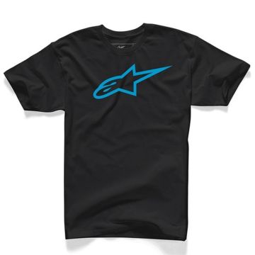 Alpinestars Ageless Classic Tee Zwart Turquoise