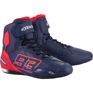 Alpinestars Austin Riding Schoenen Night Marine B.Rood Sodaliet Blauw