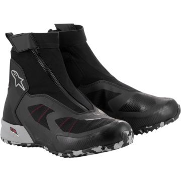 Alpinestars CR-8 Gore-Tex Schoenen Zwart Midden Grijs Licht Rood
