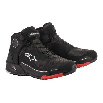 Alpinestars CR-X Drystar Riding Zwart Camo Rood 