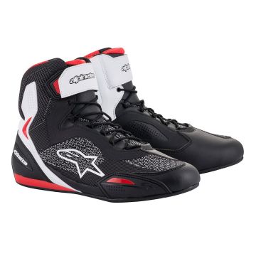 Alpinestars Faster-3 Rideknit Zwart Wit Rood 