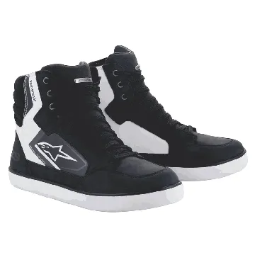 Alpinestars J-6 Waterproof Zwart Wit Cool Grijs Motorschoenen
