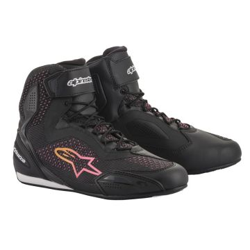 Alpinestars Stella Faster-3 Rideknit Zwart Geel Roze
