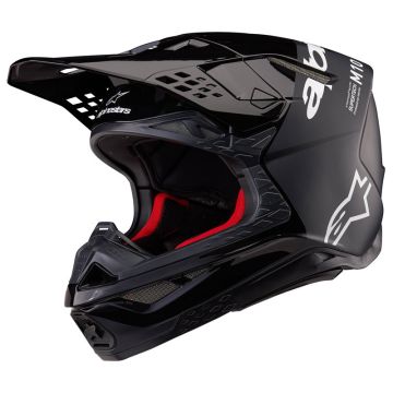 Alpinestars Supertech S-M10 Flood Helmet Ece 22.06 Black Dark Gray M&G