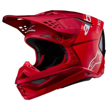 Alpinestars Supertech S-M10 Flood Helmet Ece 22.06 Red Fluo Red M&G