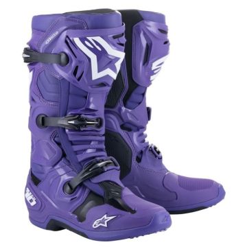 Alpinestars Tech 10 Ultraviolet Schoenen Zwart