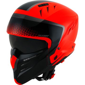Suomy Armor Crew 2023 Rood Zwart Jethelm