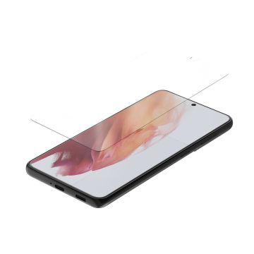 Quad Lock Glazen Screenprotector Samsung S21