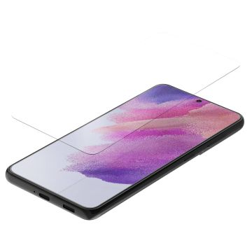 Quad Lock Glazen Screenprotector Samsung S21 FE