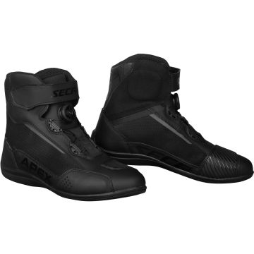 SECA Apex Pro WP Zwarte Waterdichte Motorschoenen