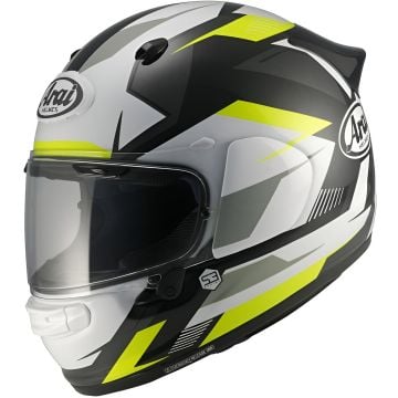 Arai Quantic Supra Geel Zwart Wit Integraalhelm