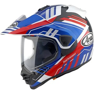 Arai Tour-X5 Trail Blauw Rood Wit Adventure Integraalhelm