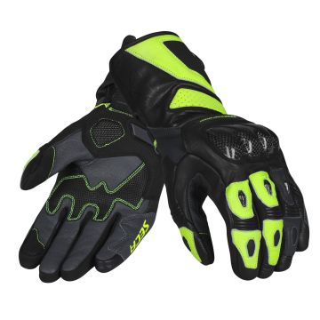 SECA Atom Zwart Gele Handschoenen