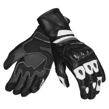 SECA Atom Dames Zwart Witte Handschoenen