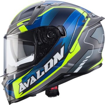 Caberg Avalon X Optic Mat Grijs Geel Integraalhelm