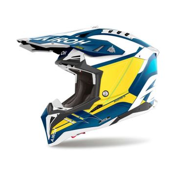 Airoh Aviator 3 Saber Blue Matt Offroad Helm