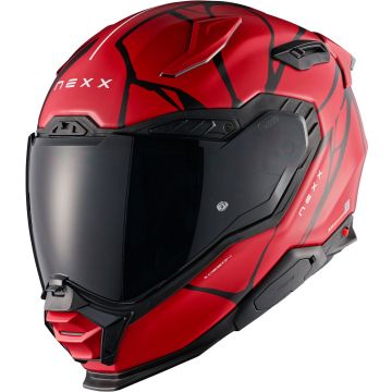 Nexx X.WST 3 B-Side Zwart Mat Rood Integraalhelm