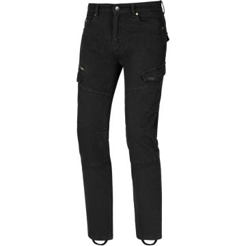 SECA Badlands Arm Black Motorcycle Jeans