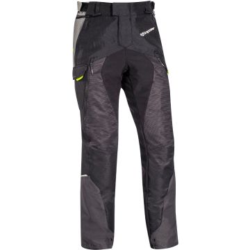Ixon Balder PT Zwart Grijs Bright Geel Textiele Motorbroek